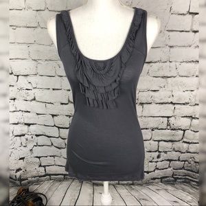 Old Navy Sleeveless Ruffled Scoop Neck Top